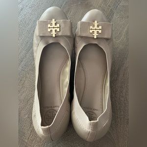Tory Burch Ballet Flats EUC with box & dust bag
